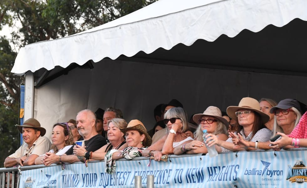 Jimmy Barnes performing at Byron Bay Bluesfest 2024
