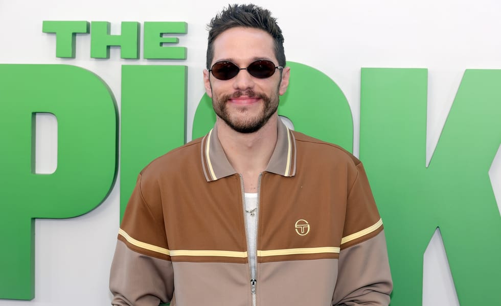 Pete Davidson at the premiere of The Pickup in 2025