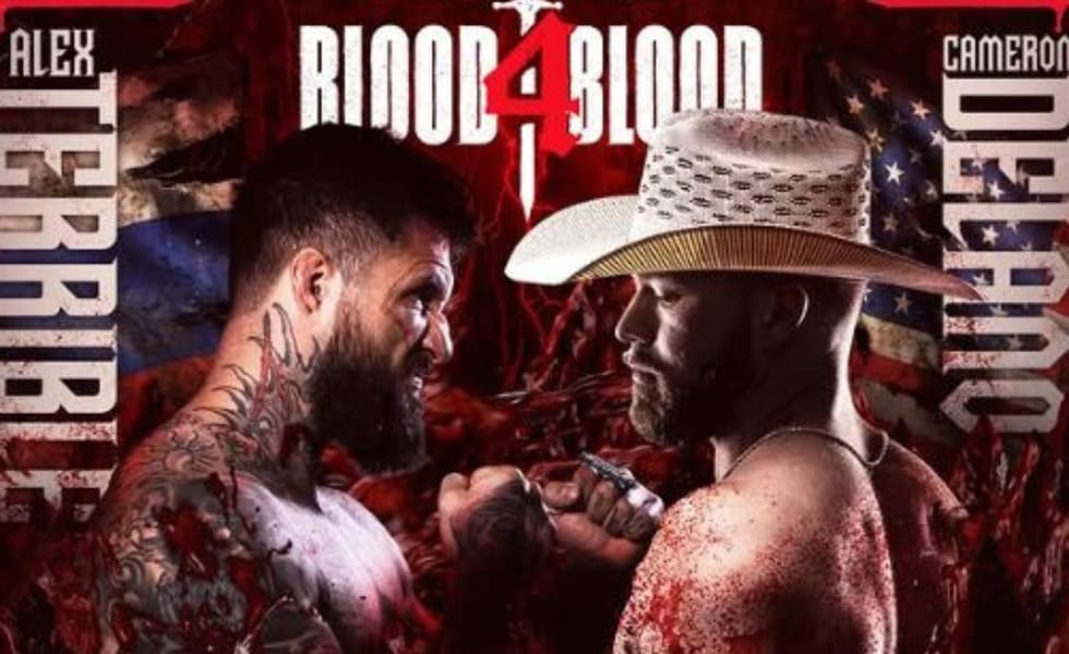 Alex Terrible Blood4Blood fight event