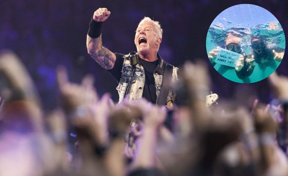 James Hetfield engagement