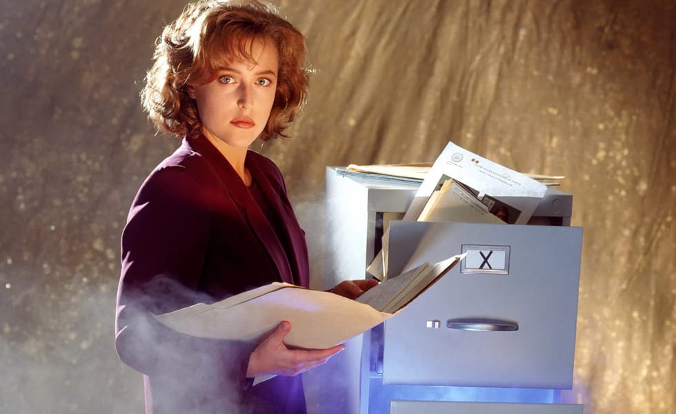 Gillian Anderson in The X-Files IMAGE: 20th Century Television