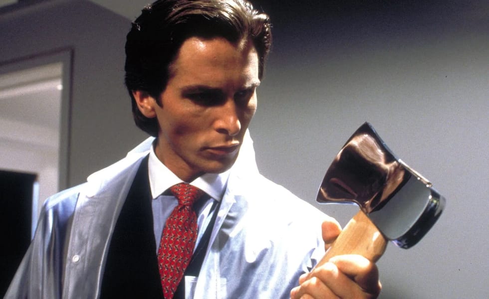 Christian Bale in American Psycho IMAGE: Lions Gate Films
