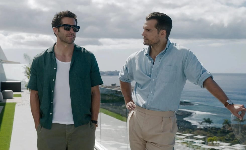 Jake Gyllenhaal and Henry Cavill in In The Grey IMAGE: Black Bear Pictures