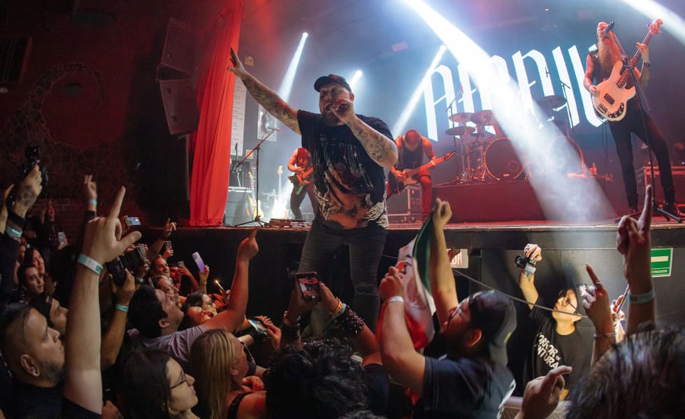 Brandon Saller Atreyu frontman