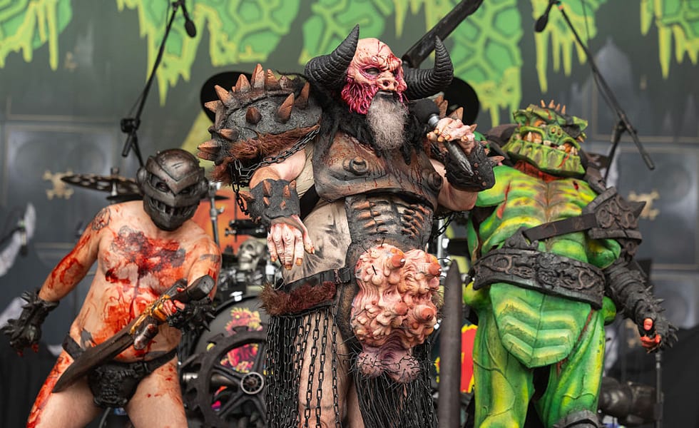 GWAR death threats Trump Musk Riot Fest