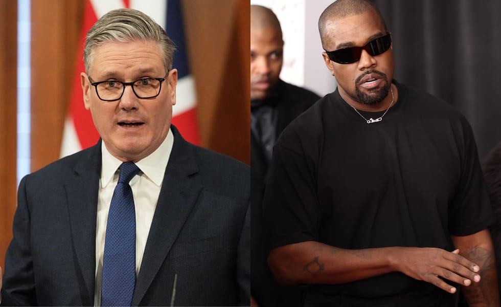 UK Prime Minister Keir Starmer Calls Decision To Have Kanye West Headline Wireless Festival “Deeply Concerning”