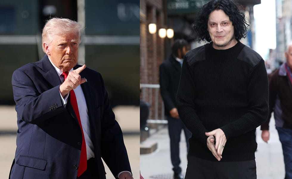 Jack White Trump Jesus post