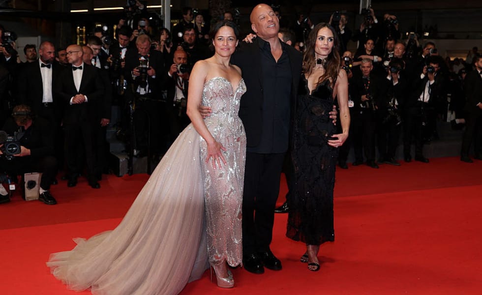Vin Diesel Paul Walker Cannes tribute