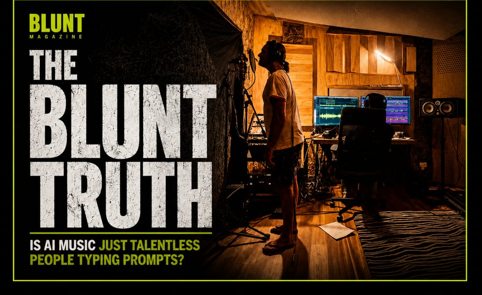 The Blunt Truth: AI Music Is Not Just Talentless People Typing Prompts