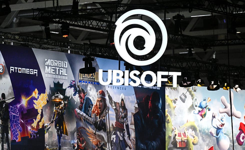 Ubisoft logo displayed at Gamescom 2026