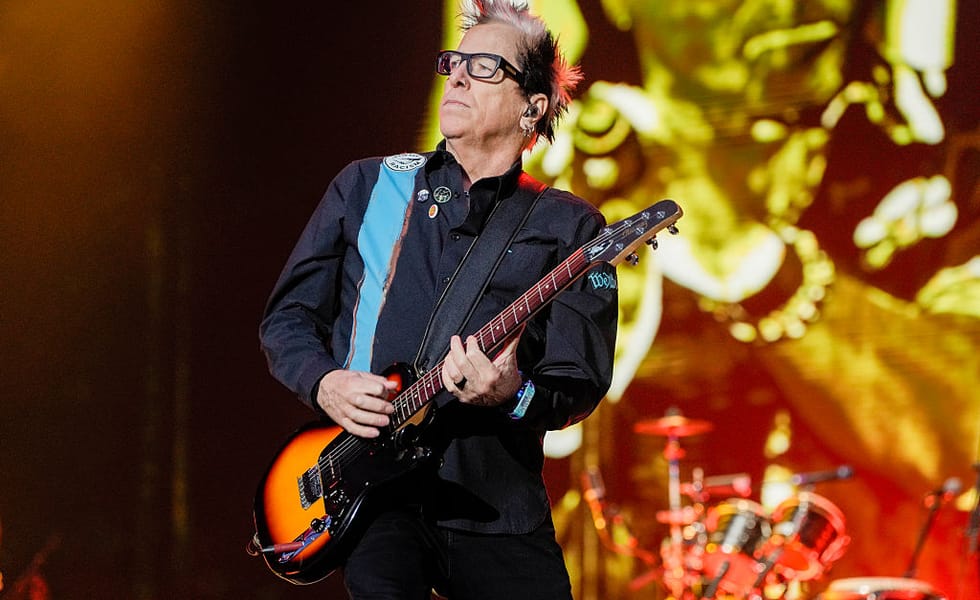 Noodles playing guitar with The Offspring at Sea.Hear.Now festival in September 2026