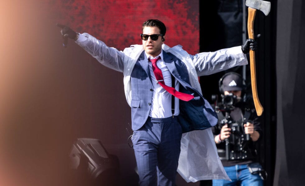 Spencer Charnas Of Ice Nine Kills (Photo by Mario Skraban/Redferns)