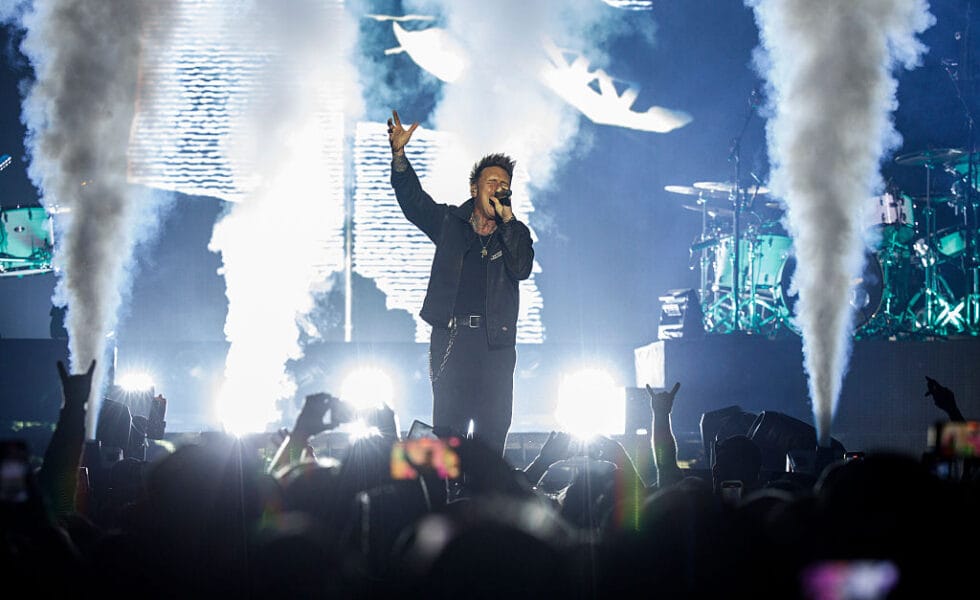 Jacoby Shaddix of Papa Roach (Photo by Harmony Gerber/Getty Images)