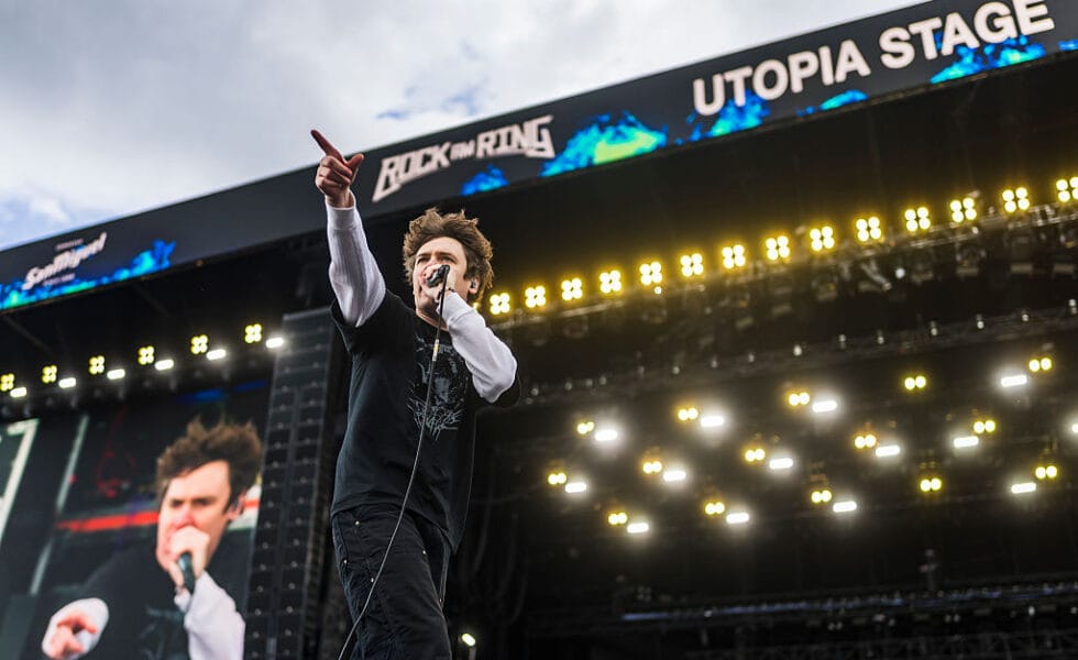 Bryan Garris of Knocked Loose (Photo by Gina Wetzler/Redferns)