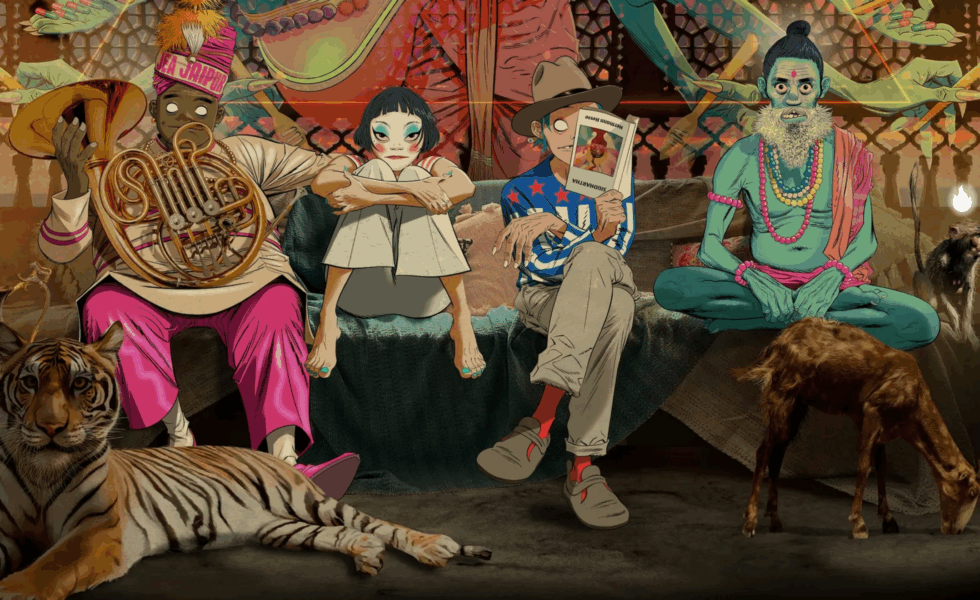 Gorillaz | The Mountain | Image: Jamie Hewlett