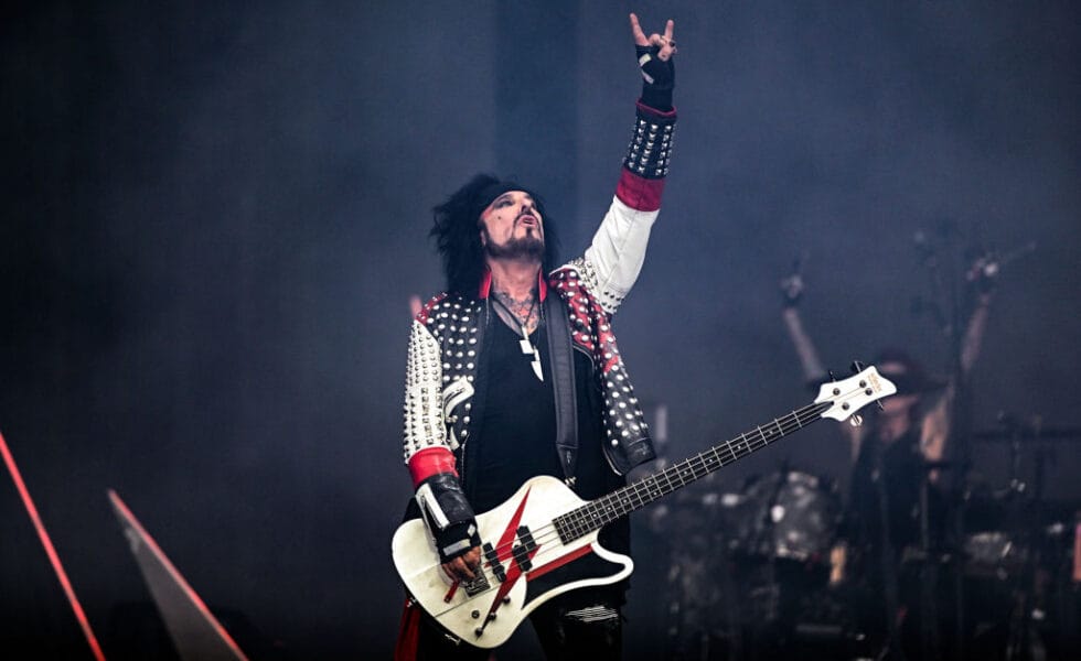 Nikki Sixx of Mötley Crüe | Photo by Anthony Devlin (Getty Images for Live Nation UK)