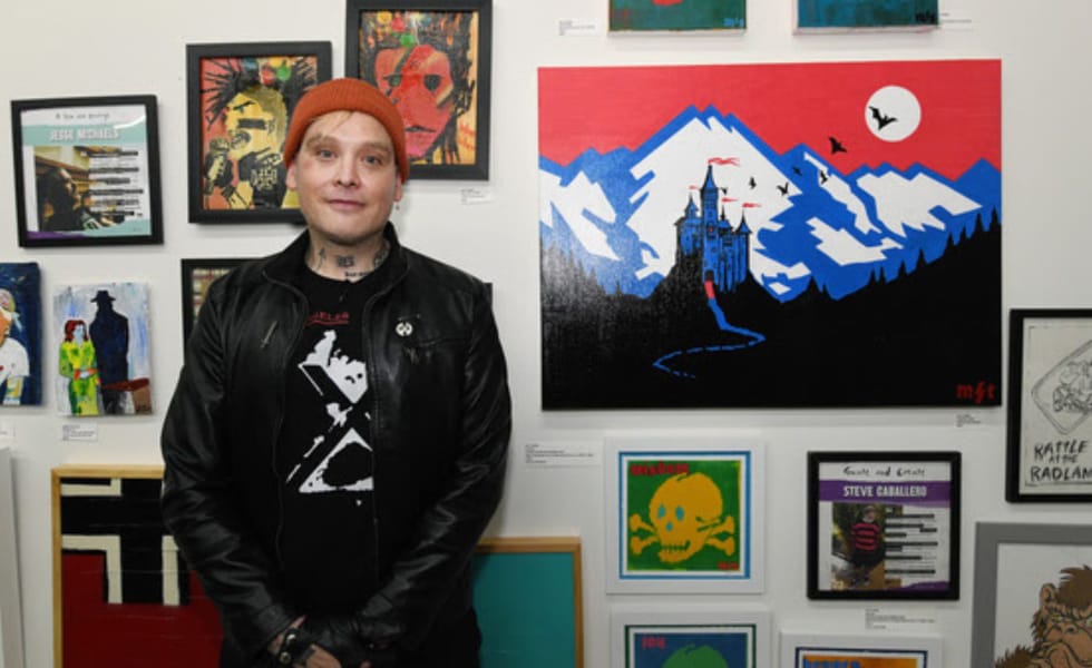 Matt Skiba Jesse Michaels Art Exhibition