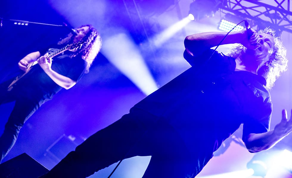 Voivod performing at Different Sounds Festival in Lublin
