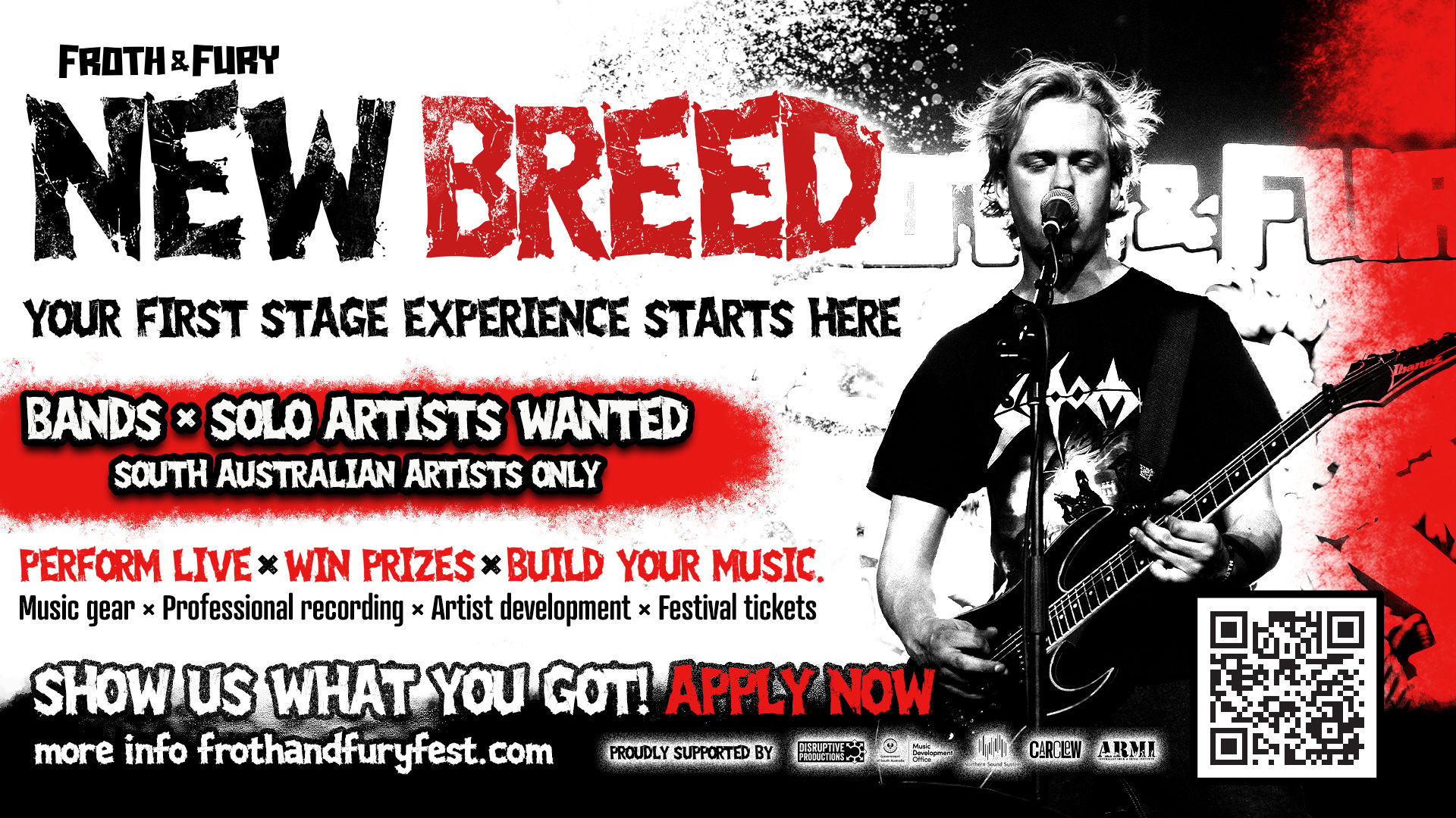 Froth & Fury New Breed 2027: Applications Open
