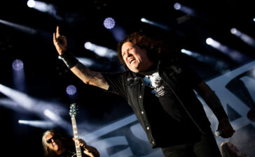 Chuck Billy of Testament performs at Alcatraz Metal Fest