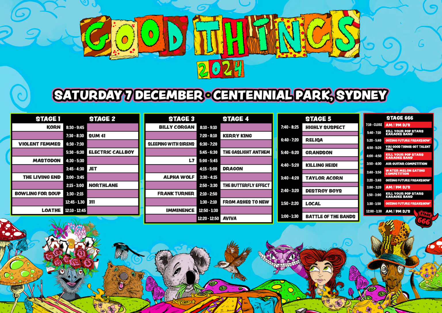 Good Things 2024 Set Times And Dates - Elna Noelyn