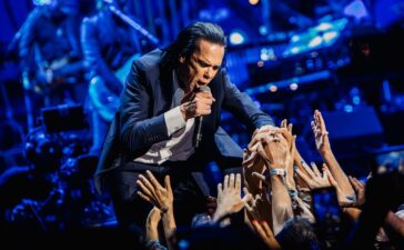 MALAGA, SPAIN - SEPTEMBER 02: Singer Nick Cave performs at Cala Mijas Fest 2022 day 2 on September 02, 2022 in Malaga, Spain. (Photo by Pablo Gallardo/Redferns)