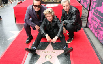 Green Day Immortalised with Star on the Hollywood Walk of Fame