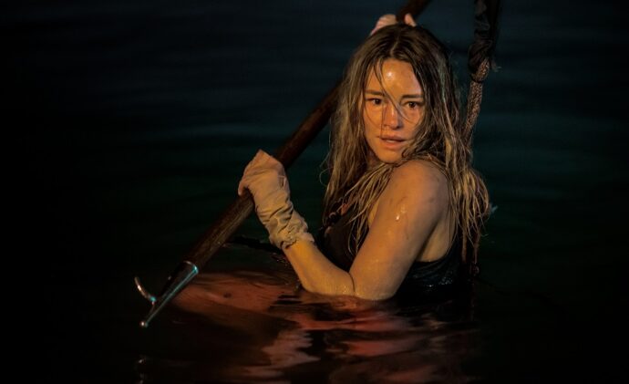 Hassie Harrison in Sean Byrne's Dangerous Animals. IMAGE: Mark Taylor