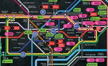 London’s Tube Map Just Got Rewired to Celebrate the City’s Grassroots Music Scene