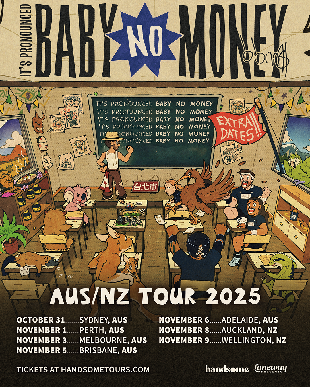 Bbno$ Announces 2025 Australia And New Zealand Tour Dates