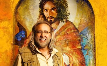 Nicolas Cage and Russell Brand in Army of One IMAGE: Dimension Films