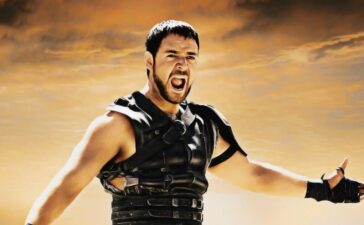 Gladiator star Rusell Crowe has been cast in the Highlander remake. IMAGE: Universal