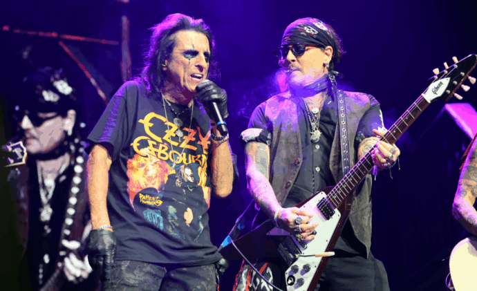 Alice Cooper and Johnny Depp Perform ‘Paranoid’ in Tribute to Ozzy Osbourne