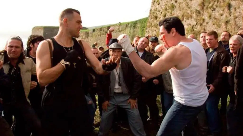 Vinnie Jones and Michael Madsen in Strength and Honour. One of Tarantino's favourite Madsen roles.
IMAGE: Vendetta Films