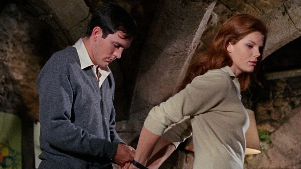 Terence Stamp and Samantha Eggar in The Collector.

IMAGE: Sony
