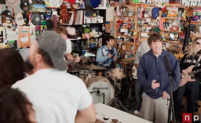 Watch Turnstile Bring Stage Dives To NPR’s Tiny Desk Concert