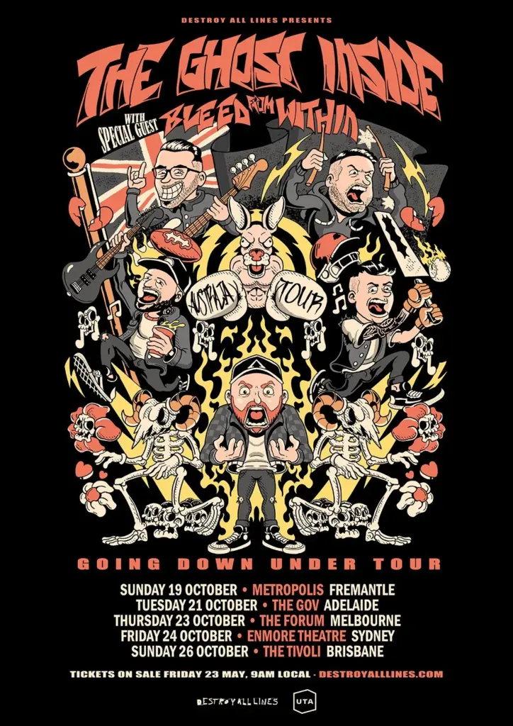 The Ghost Inside | October 2025 Tour Dates