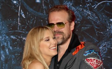BROOKLYN, NEW YORK - MAY 14: Millie Bobby Brown and David Harbour attend Netflix's "Stranger Things" Season 4 Premiere at Netflix Brooklyn on May 14, 2022 in Brooklyn, New York. (Photo by Cindy Ord/Getty Images)