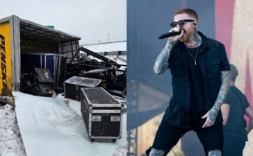 Memphis May Fire's Production Truck Crashes, Gear Destroyed
