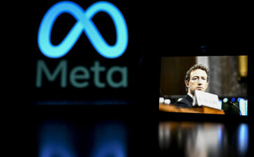 Meta logo | Meta Mark Elliot Zuckerberg | Photo by Arda Kucukkaya/Anadolu via Getty Images