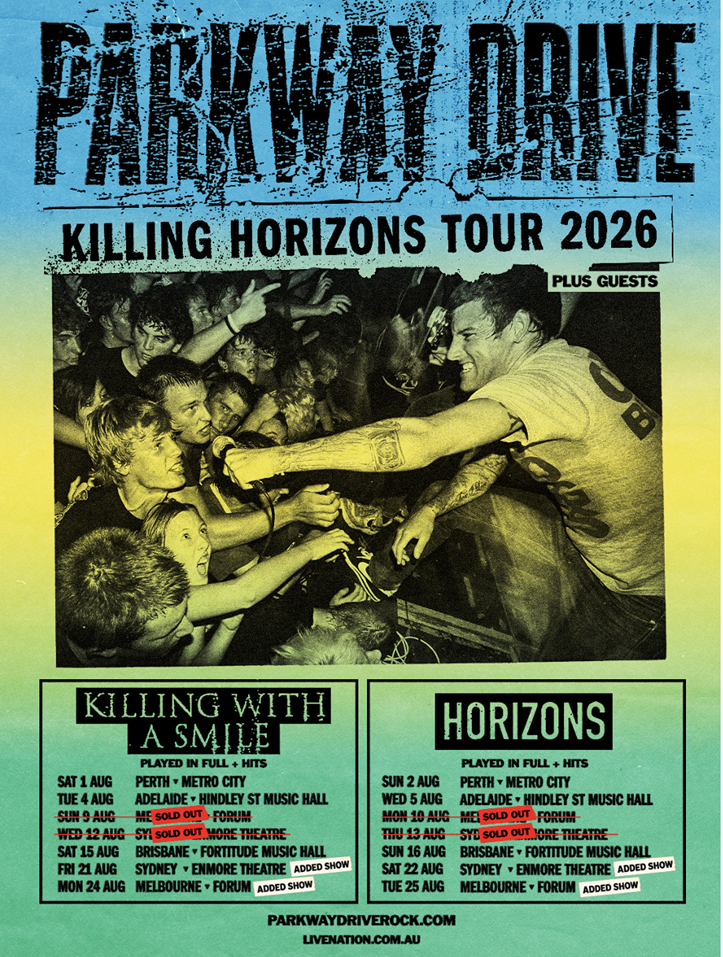 Parkway Drive Killing Horizons tour