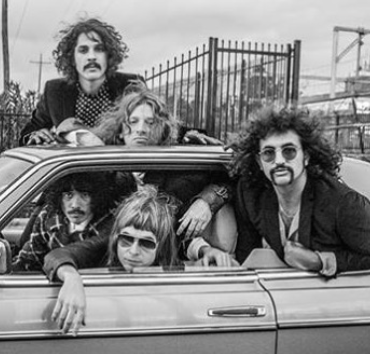 Sticky Fingers press image from around the band’s December 2016 controversy period