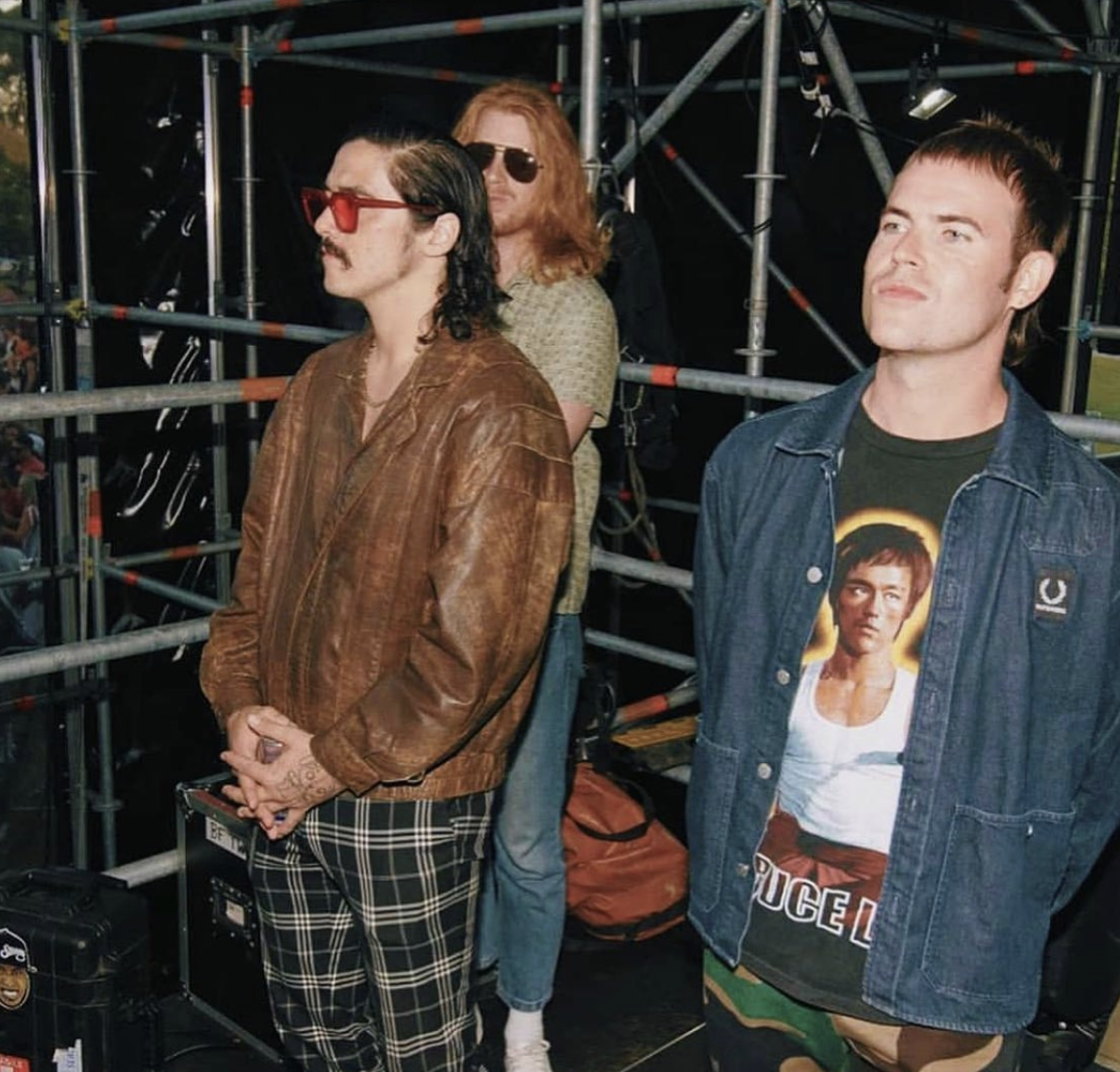 Sticky Fingers side-stage image from 2021 during a period of public internal strain