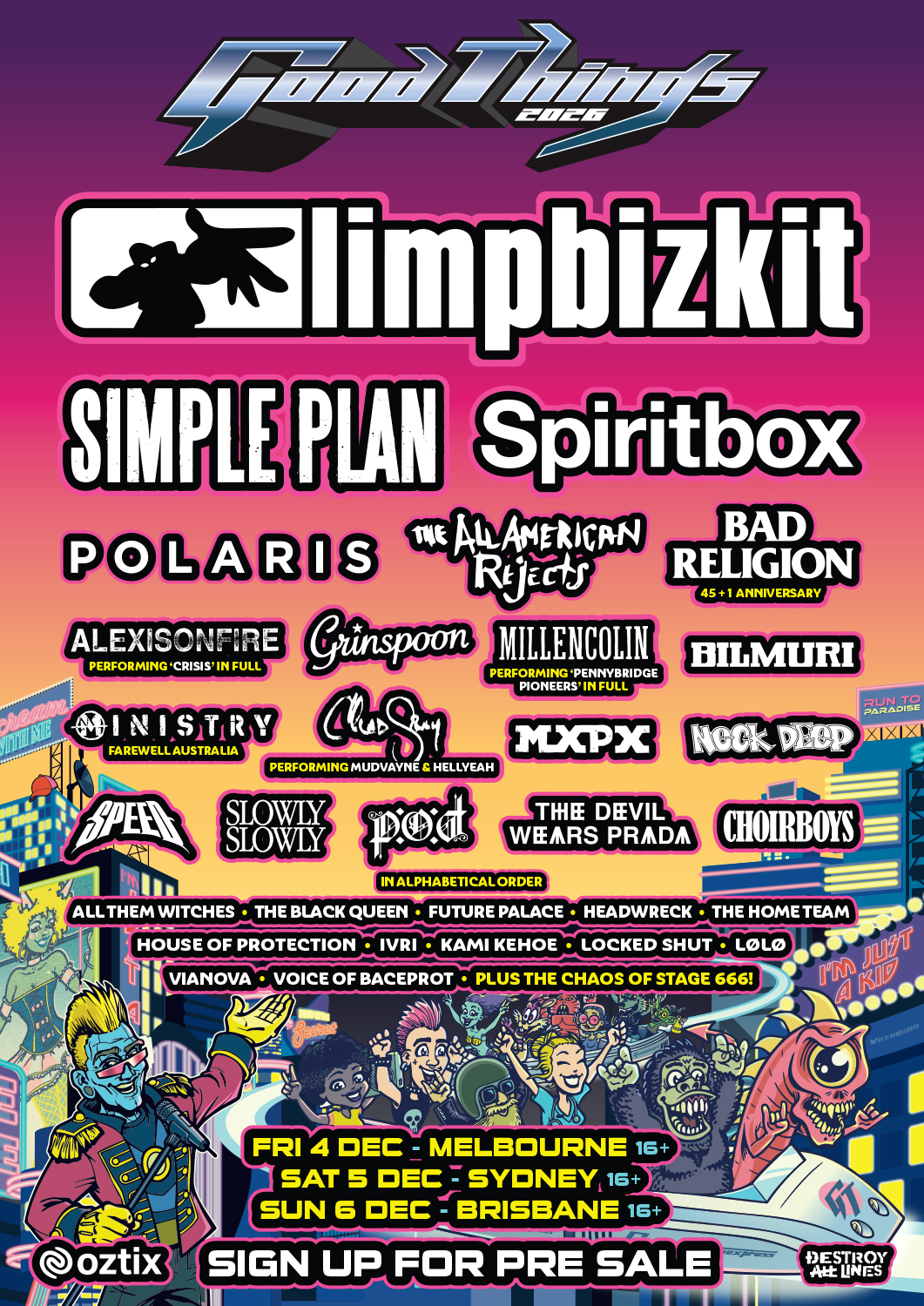 Good Things Festival 2026 line-up