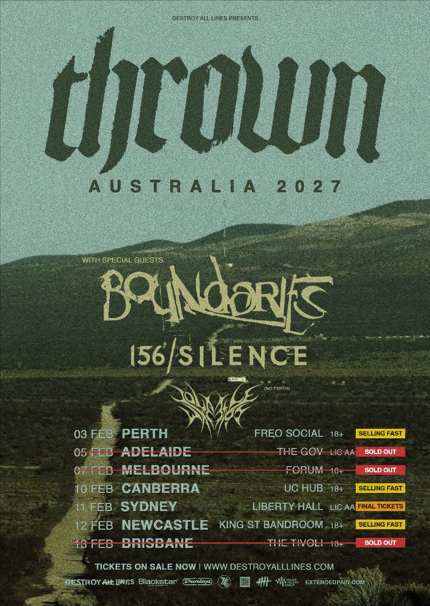 thrown 2027 Australian tour