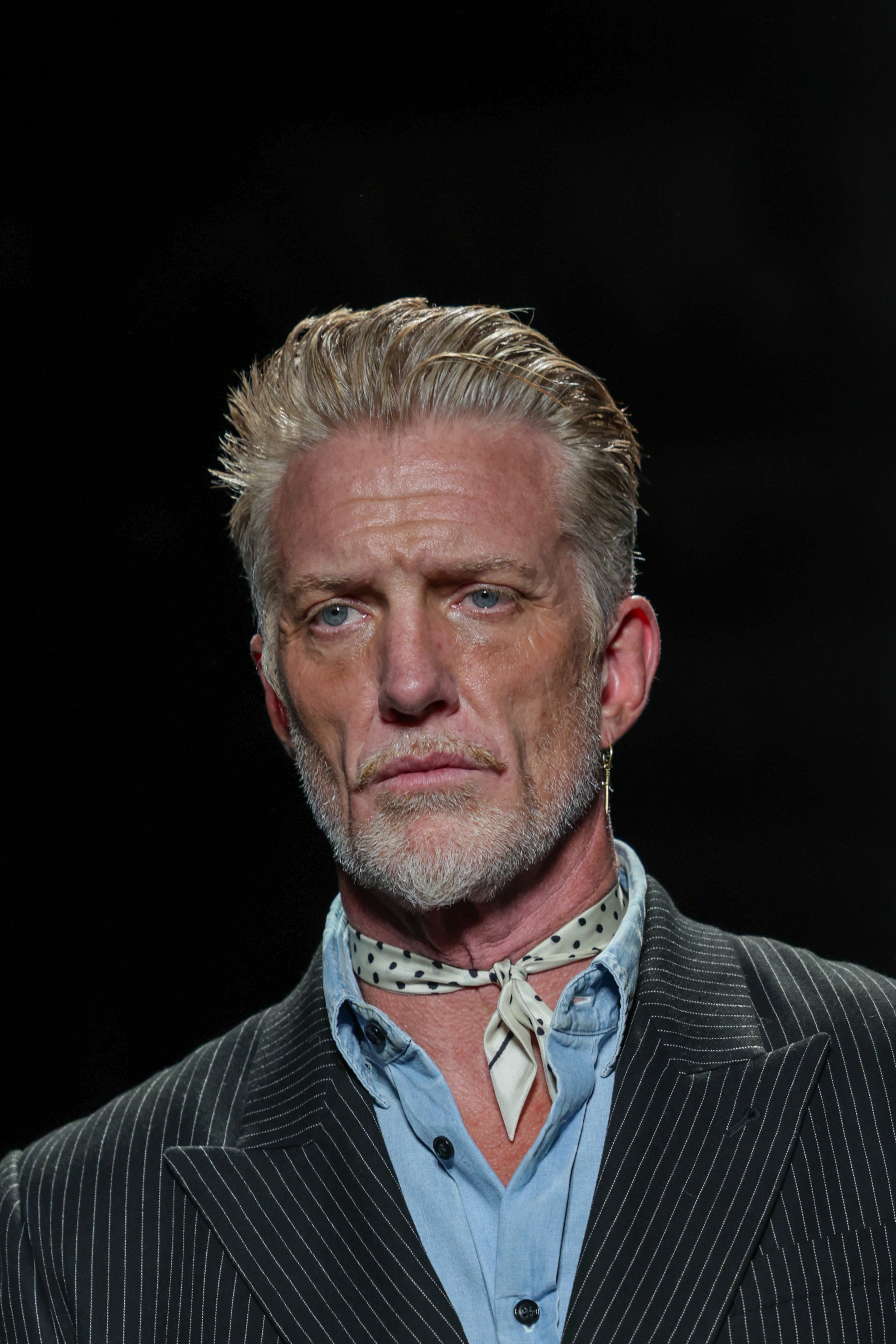 Josh Homme walks the Ann Demeulemeester runway at Paris Fashion Week, October 2026