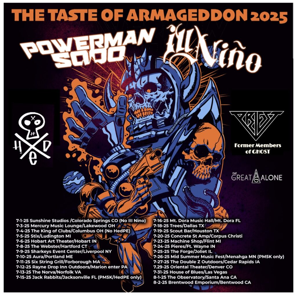 Taste of Armageddon 2025 Tour