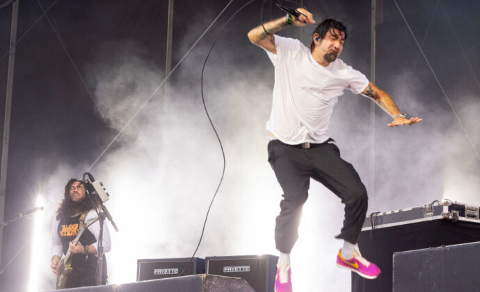 Chino Moreno of Deftones (Photo by Barry Brecheisen/WireImage)