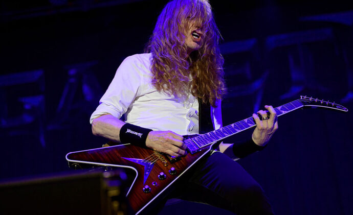 Dave Mustaine - Megadeth (Photo by CRISTINA QUICLER/AFP via Getty Images)
