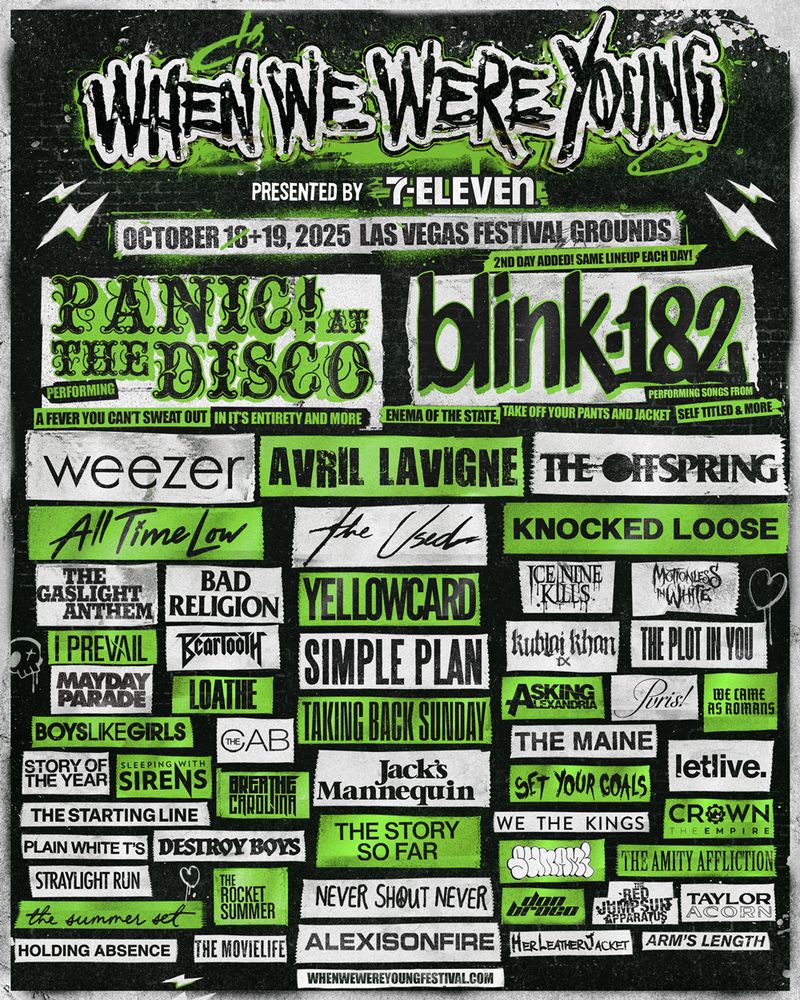 When We Were Young - 2025 Line Up